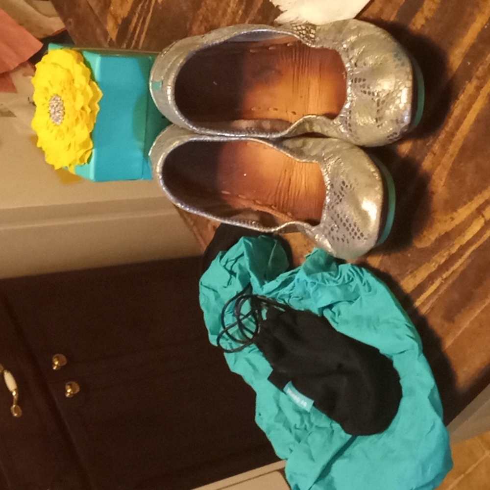 Tieks Paradise Blue size 8